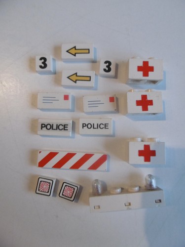 Lego brief gelber pfeil - 3,
