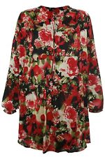 X Two Red Bluse Tunika Cailen