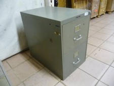 7323.       gebr.  Schubschrank Blech Aktenschrank Stahlschrank