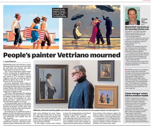 Jack vettriano rip - vettriano, death