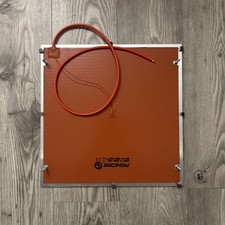 Heizbett 410x410 5mm Aluminium + Hartpapier 3D Drucker Anycubic Chiron PRINTCORE