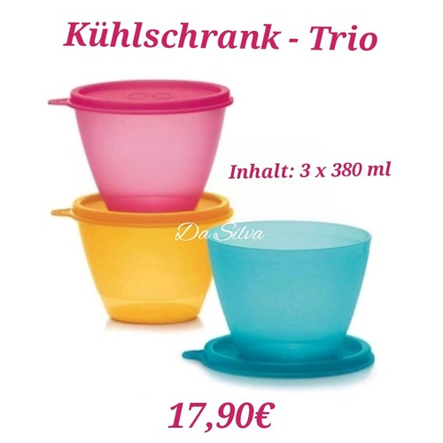 Tupperware kühlschrank trio - kühlschrank,