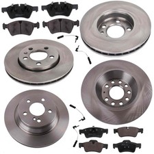 BREMSSCHEIBEN + BELÄGE VORNE HINTEN passend für MERCEDES M/R-KLASSE W164 W251 ML