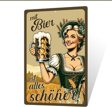 Kompaktes Metall Blechschild