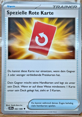 *Pokemon-Einzelkarten-082/086