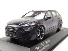 Audi RS 6 Avant Kombi 2019 lila metallic Modellauto 1:43 Minichamps