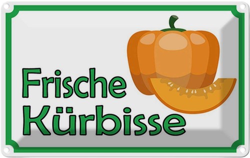 Blechschild 20x30 frische - 20x30, cm