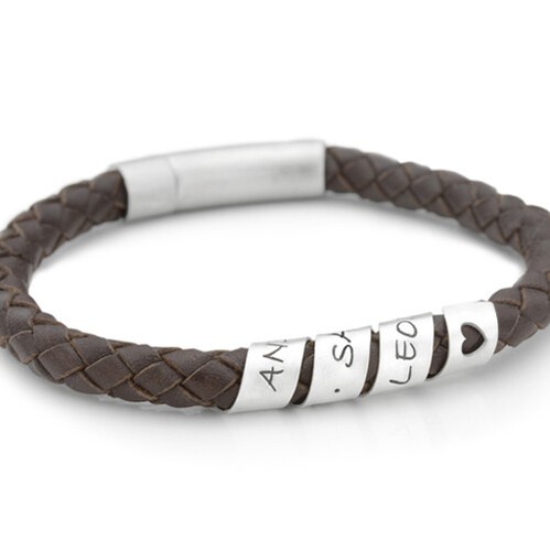Lederarmband herren - lederarmband,
