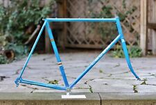 Lauer Columbus Frame / 60 cm / Blue Freckles / Campagnolo Cinelli Claus