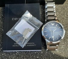 EMPORIO ARMANI UHR HERREN BLAU