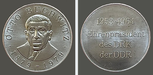 Medaille otto buchwitz - otto,