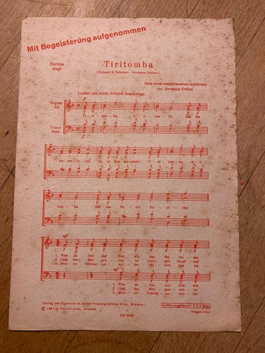 Hermann erdlen tiritomba - ~, ~