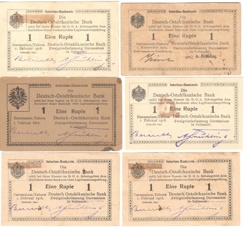 Doa rupie 1915 16 - 6x, 1915/16