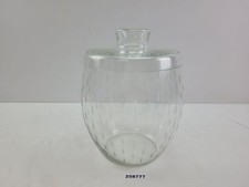 Großes Bonbonglas Bonboniere Glas mit Deckel 26cm Vintage DDR 70er Deko #258777