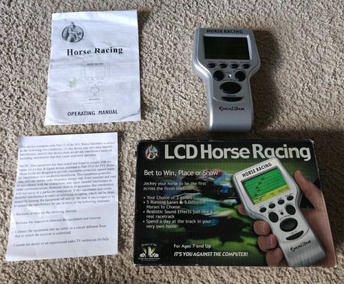 Lcd handheld pferderennen - handheld,