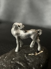 Zinnfigur Pferd, Höhe 3 cm