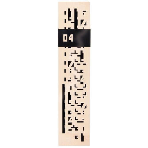 Holzkalender dekorativer