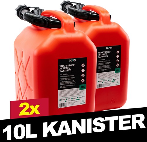 10l benzinkanister - 2x,