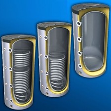 Pufferspeicher 200 - 1500 Liter mit / ohne Wärmetauscher Solarspeicher BHKW