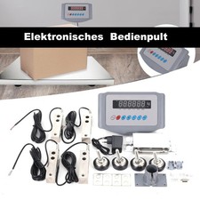 8 Tonnen Fahrzeugwaage LKW Waage Schrottwaage Pferdewaage Viehwaage 220V/50Hz