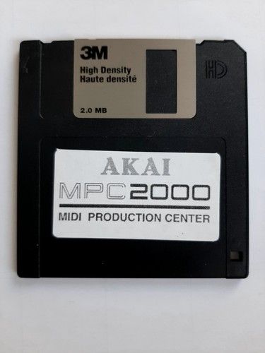 Akai mpc 2000 system diskette - akai,