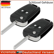 2X Klapp Schlüssel Gehäuse