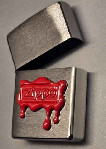 Zippo wax seal - zippo, emblem