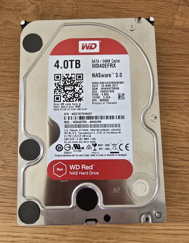 Western digital red 4tb - western,