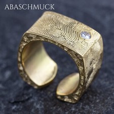 Silberring Silber 925 Ring Verstellbar Offen Bandring massiv Schịck modern R944