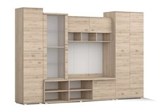 Wohnwand lowboard elegante - wohnwand,
