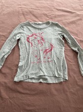 T-Shirt,grau,mit Motiv, Gr. 122/128,Mädchen