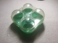 Eierbox Eierbehälter DDR 4rer grün