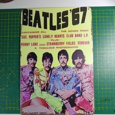 The Beatles Blechschild Sgt. Pepper  30x20 cm Reproduktion