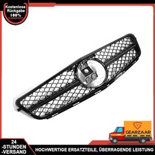Kühlergrill kompatibel mit Mercedes W204 C204 C63 S204 Coupe Schwarz Entlüftung