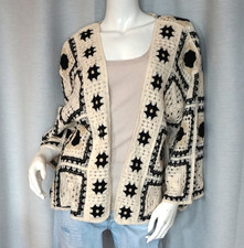 Hippie Jacke Häkel Patchwork