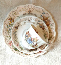 Brambly Hedge Royal Doulton, Gedeck "The Birthday"  1. Wahl, Vintage