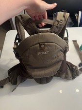 Babytrage Stokke My Carrier 3in1, Farbe Khaki/braun