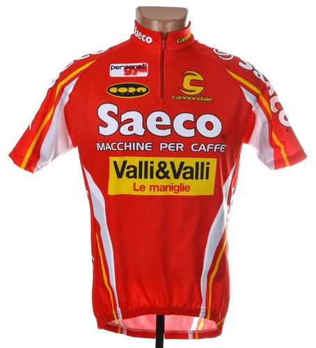 Saeco team cycling velo shirt - saeco,