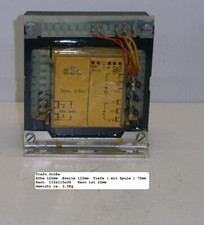 KSL Trafo ca.200VA Prim:2x110V,Sec:300V 15mA,0-100-128V 1,2A,0-3-12V 1,5A,0-1-3V
