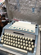 Privileg Typewriter Baby Blue