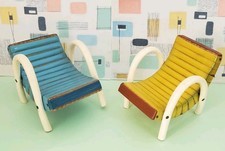 Gartenmöbel Sessel  50 er Jahre Mid Century Puppenstube Puppenhaus