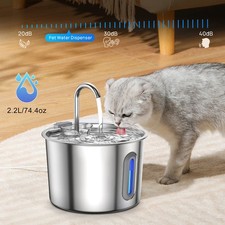 Katzenbrunnen Edelstahl