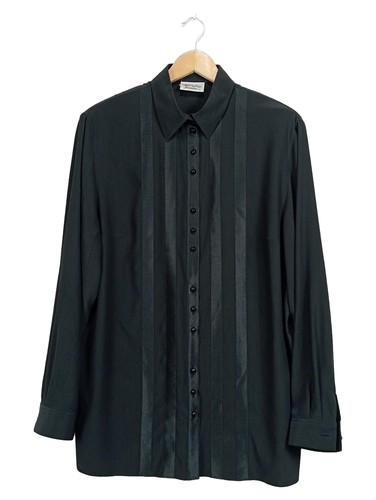 Erfo hemdbluse schwarz elegant - erfo,