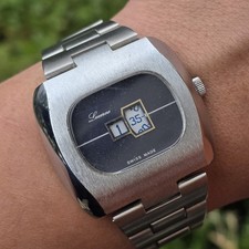 Lucerne Swiss Made Scheibenuhr