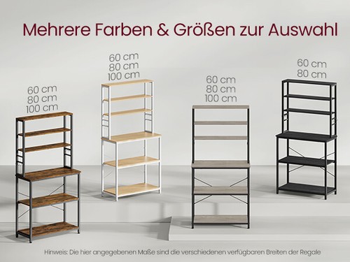 Küchenregal standregal mit - standregal,