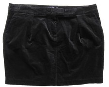 Schwarzer Samtrock Größe 24