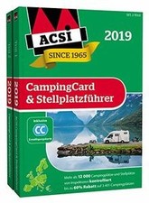 ACSI CampingCard  Stellplatzführer 2019 inkl. Ermäßigun... | Buch | Zustand gut