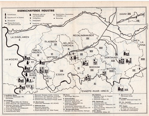 Ruhrgebiet übersicht der - ruhrgebiet,