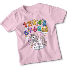 Einhorn Mathe Kinder T-Shirt