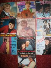 30 alte Single Schalllplatten